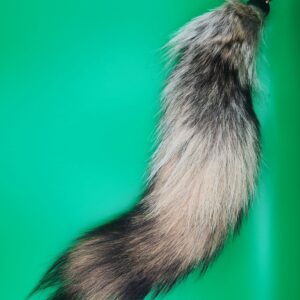 Coyote Tail w/Handstitched Cap