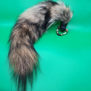 Coyote Tail w/Handstitched Cap