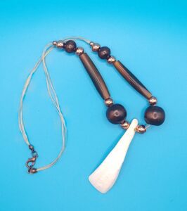 Bison Tooth Necklace