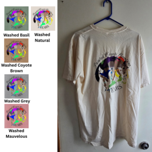 5 Years Painted Coyote Women’s Vintage Wash Tee