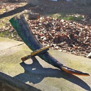 Green Dragon Claw Drinking Horn