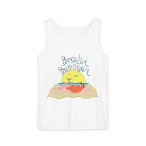 Flamingo Status: OFF DUTY | Beach Bumingo Unisex Tank