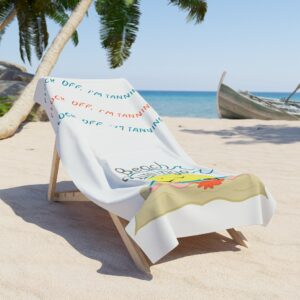Flock Off, I’m Tanning | Beach Bumingo Beach Towel
