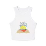 Flamingo Status: OFF DUTY | Women's Racer Tank Top