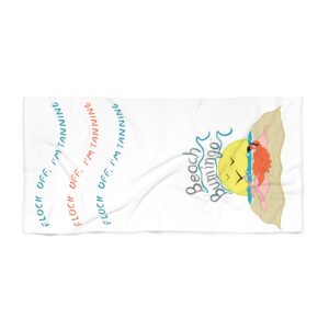 Flock Off, I’m Tanning | Beach Bumingo Beach Towel