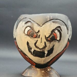 Spooknuts — Hand-Carved Halloween Coconut Cups